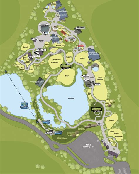 Roger Williams Park Zoo Map and Brochure (2017 - 2023) | ThemeParkBrochures.net