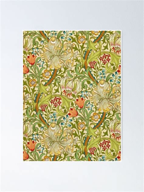 "William Morris Golden Lily" Poster for Sale by fineartgallery | Redbubble