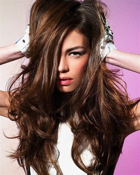 Highlights For Chestnut Brown Hair Color | Hair color pictures, Colored hair tips, Brunette hair ...