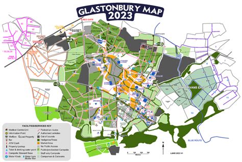 Glastonbury Festival 2023: Five big changes to site layout as new map revealed - Somerset Live