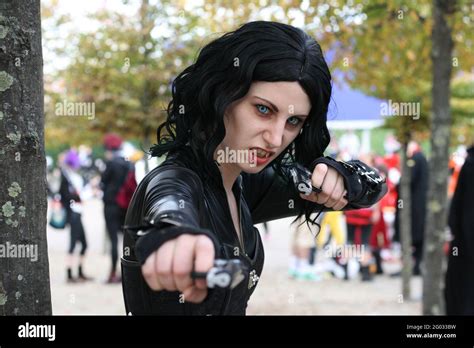 Cosplayer at Comic Con London Stock Photo - Alamy