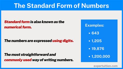 Writing Numbers in Standard, Word, and Expanded Forms - ExperTuition