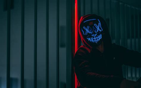 🔥 [20+] Neon Mask Wallpapers | WallpaperSafari