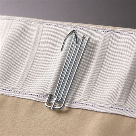 Metal stainless steel Curtain Hanging Hooks Ring Window White Plastic Hooks Home Curtain ...