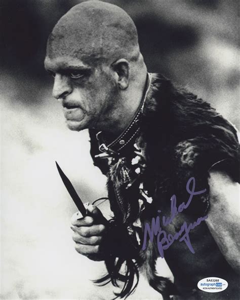 MICHAEL BERRYMAN SIGNED THE HILLS HAVE EYES 8X10 PHOTO 2 ACOA | Autographia