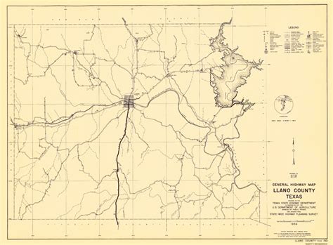 Llano Uplift Area - Llano Texas Map | Printable Maps