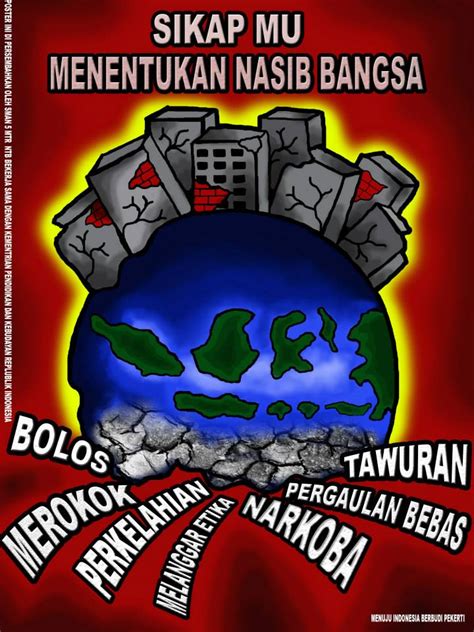 Seni Budaya SMPN 2 Krian, Sidoarjo, Indonesia: MELUKIS POSTER