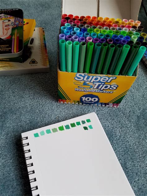 Affordable Art Supplies: Crayola Super Tip 100 Pack