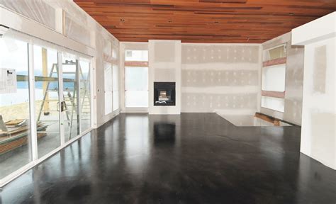 MODE CONCRETE: Black Acid Stained Modern Concrete Floor - created in ...