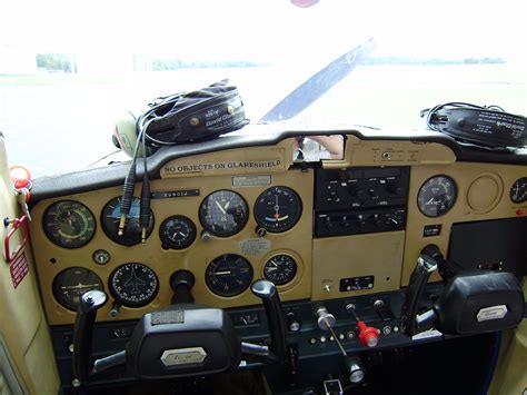 Cessna 150 Cockpit Poster