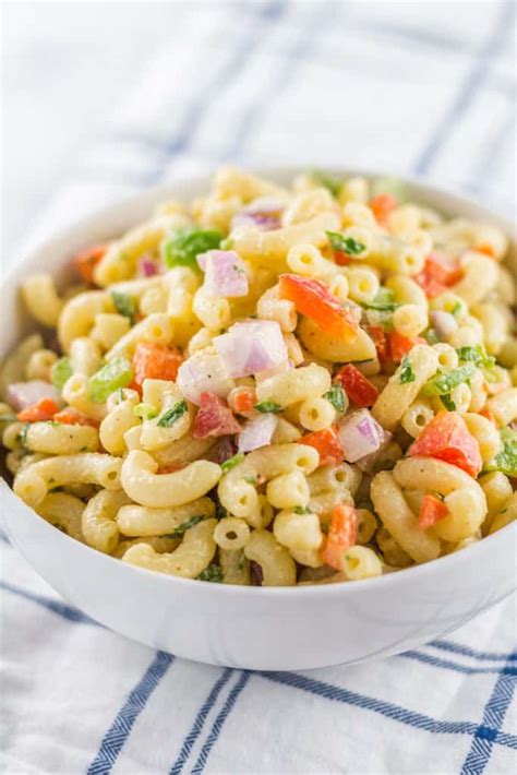 The Best Macaroni Salad Recipe - Sweet Pea's Kitchen