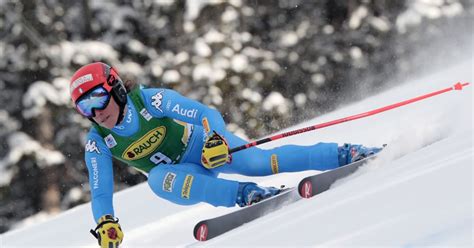 Alpine skiing: Federica Brignone wins Super G in St Mortiz