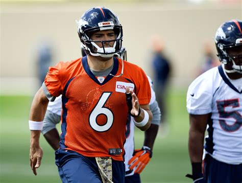 Broncos quarterbacks make debut during OTAs