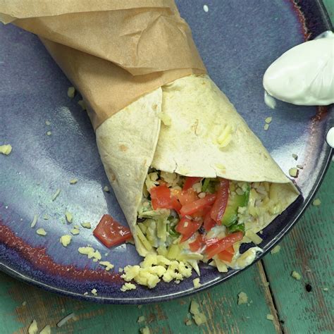 1 Min Leftover Rice Burrito | Tastemade