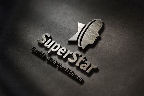 Super Star Logo By Digital-Artist | TheHungryJPEG