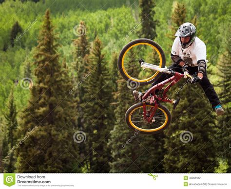 Slopestyle bike editorial photography. Image of competition - 42061912