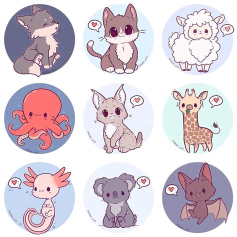 Drawings Of Chibi Animals