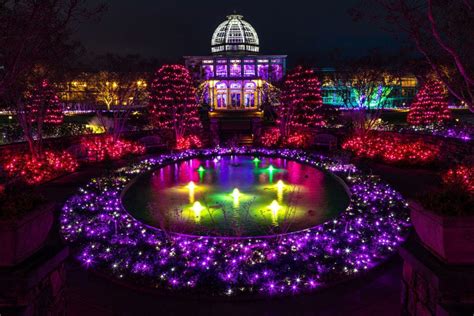 Norfolk Botanical Gardens Christmas Lights | Fasci Garden