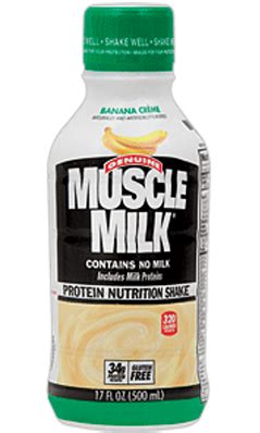 Buy MUSCLE MILK RTD BANANA 17oz x 12/Case from Cytosport and Save Big at Vitanetonline.com