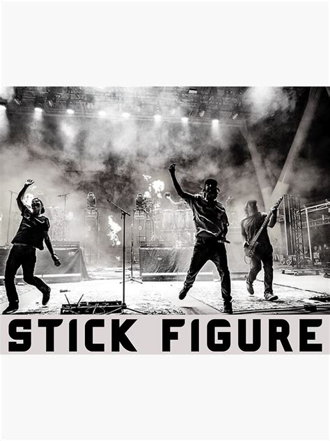 "Stick Figure Concert" Sticker by Ashellia00 | Redbubble