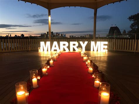 “MARRY ME” Proposal Lights & Styling