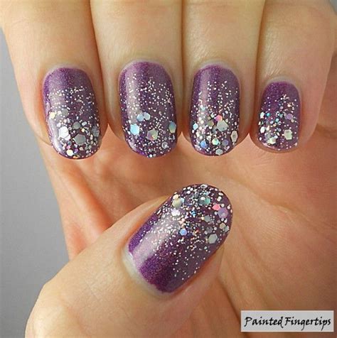 70+ Stunning Glitter Nail Designs 2017