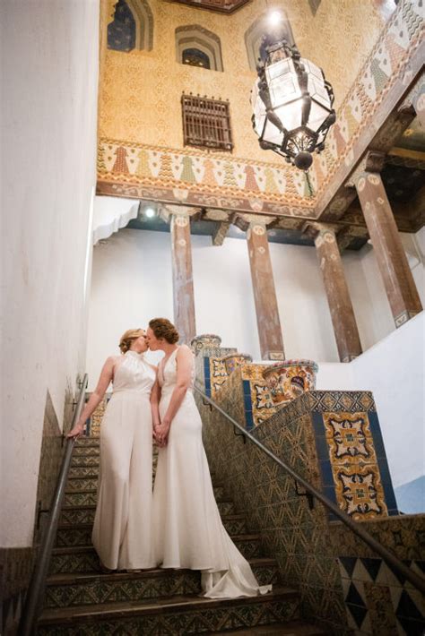 Santa Barbara Courthouse Mural Room Wedding - ByCherry Photography