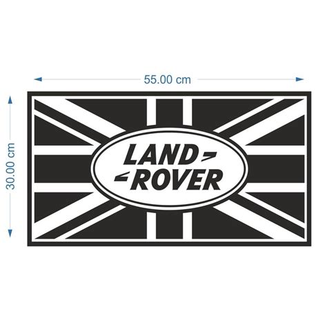 2X BIG LAND ROVER DEFENDER LOGO 90/110/130 Aftermarket DECAL Sticker Union Jack | Land rover ...