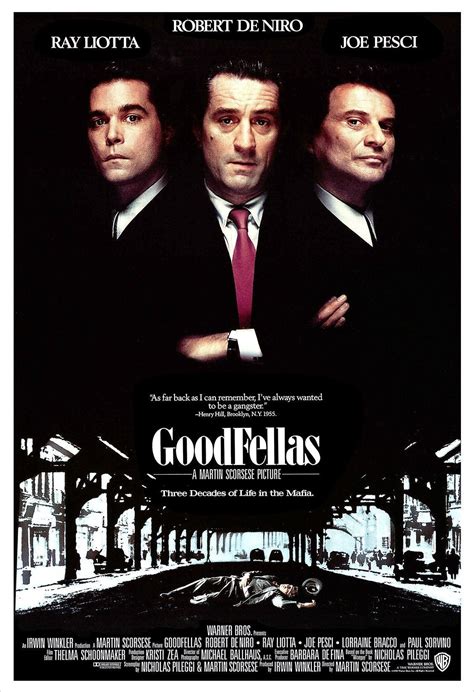 Goodfellas Movie Poster Print Redplanetgraphics - Etsy