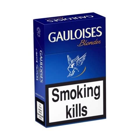 Buy Gauloises Blondes Blue Cigarettes for $36.99 Online (USA only)-