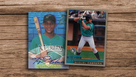 Miguel Cabrera Rookie Card Guide and Minor League Highlights