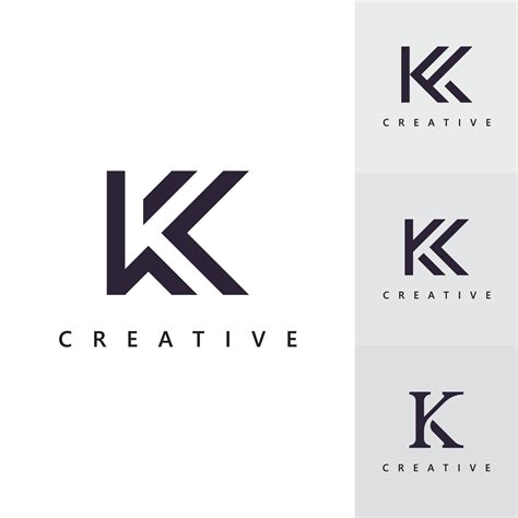 Letter K logo design Logo template Creative K logo vector symbol 9520606 Vector Art at Vecteezy