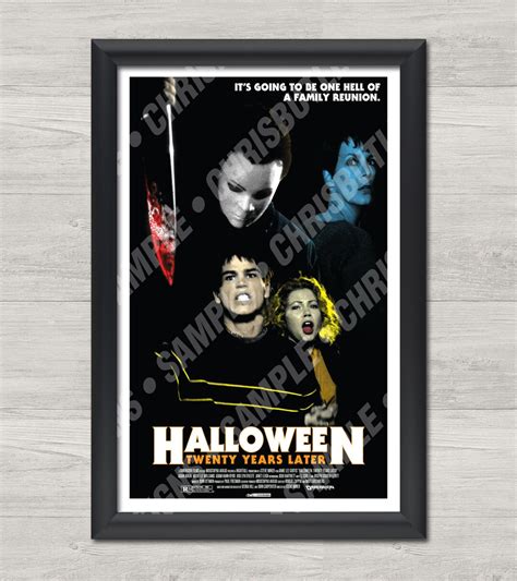 Halloween H20 11x17 Movie Poster - Etsy