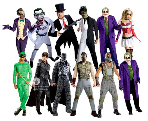 Halloween Villains Adults Fancy Dress Book Week DC Character Mens ...