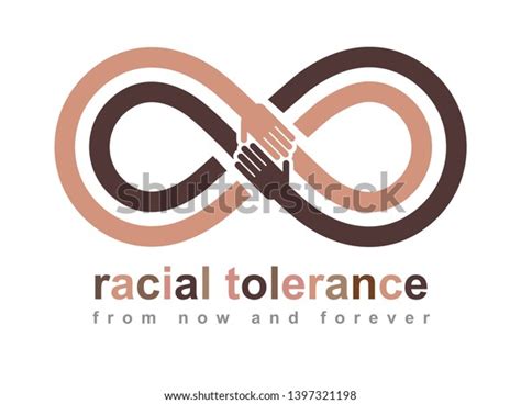 Racial Tolerance Conceptual Symbol Martin Luther Stock Vector (Royalty ...