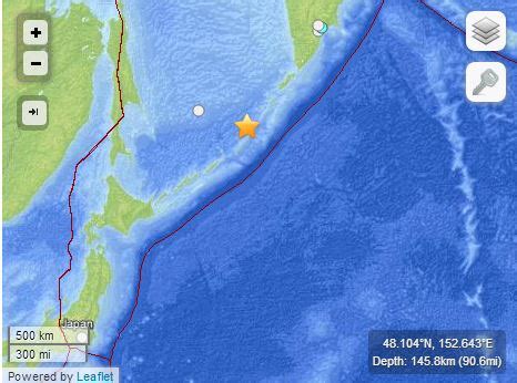 5.2 Magnitude Earthquake Hits 290KM ESE of Vostok Russia – Guardian ...