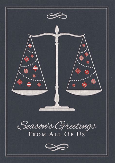 From The Firm Attorney Legal Holiday Cards Perfect for legal firms, the Fr… | Business holiday ...