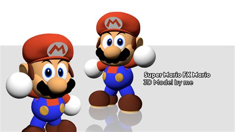 Super Mario FX Mario by PuzzlyPiece on DeviantArt