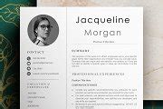 Minimalist Resume with Cover Letter | Resume Templates ~ Creative Market
