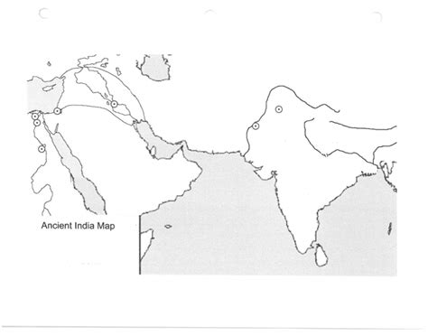 Map of Ancient India Quiz