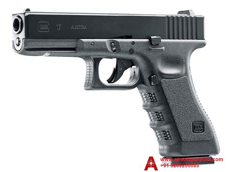 Glock 17 Gen3 Cal .177 CO2bb and pellet pistol by Airsoft gun india