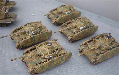 15mm paint shack: Flames of war German Panzer Iv's camo done,stugs done ...