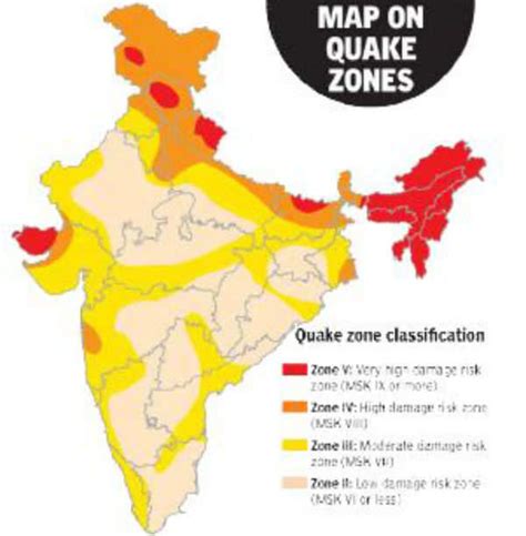 59% of India vulnerable to moderate to severe quakes | India News ...