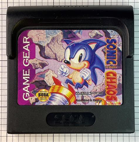 Sonic Chaos (Sega Game Gear, 1993) – TESTED – GeekGearStore