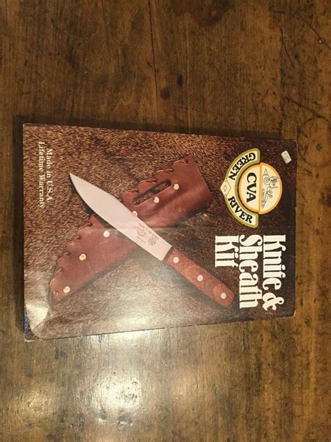 CVA Green River Knife & Sheath Kit New In Box Sealed | #2005131403