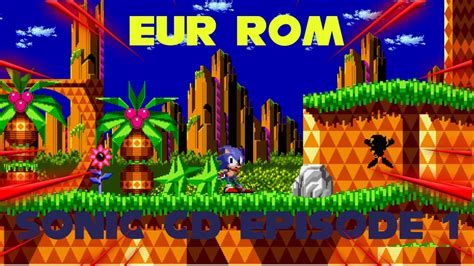 Sonic cd european rom (kega fusion)#1 palmatree panic - YouTube