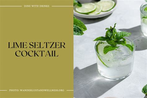 22 Seltzer Cocktails That'll Fizz Up Your Life! | DineWithDrinks