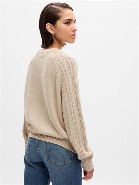 Cable-Knit Sweater | Gap