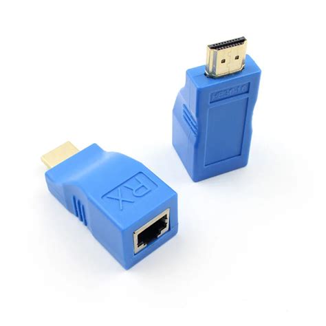 Aliexpress.com : Buy 2pcs HDMI Connector to HDMI Adapter Network LAN ...