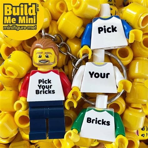 Pick Your Bricks – Personalised Minifigure made from LEGO® Parts ...